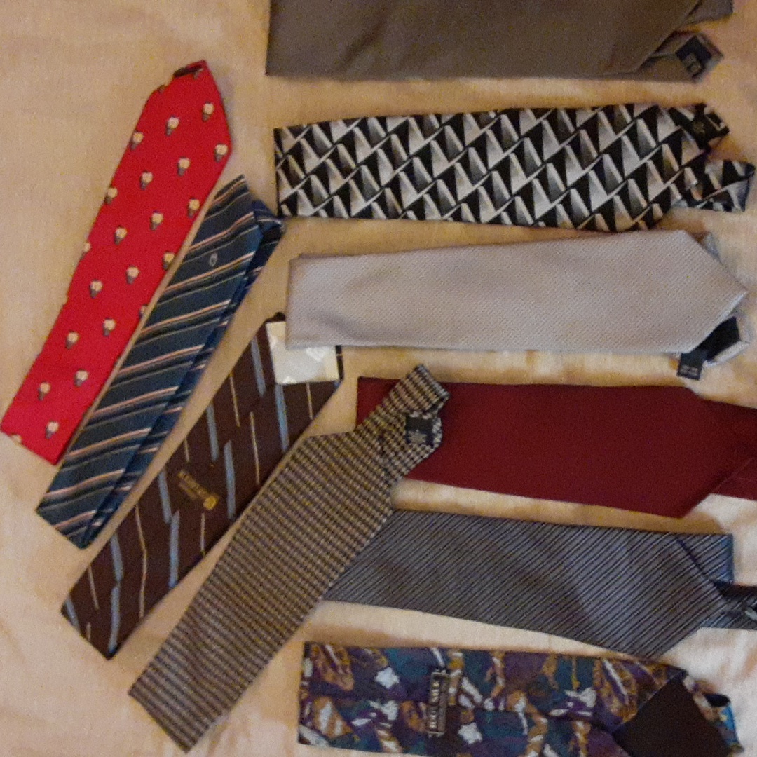 Ties Set Of 10 See Photos For Each Brand Silk